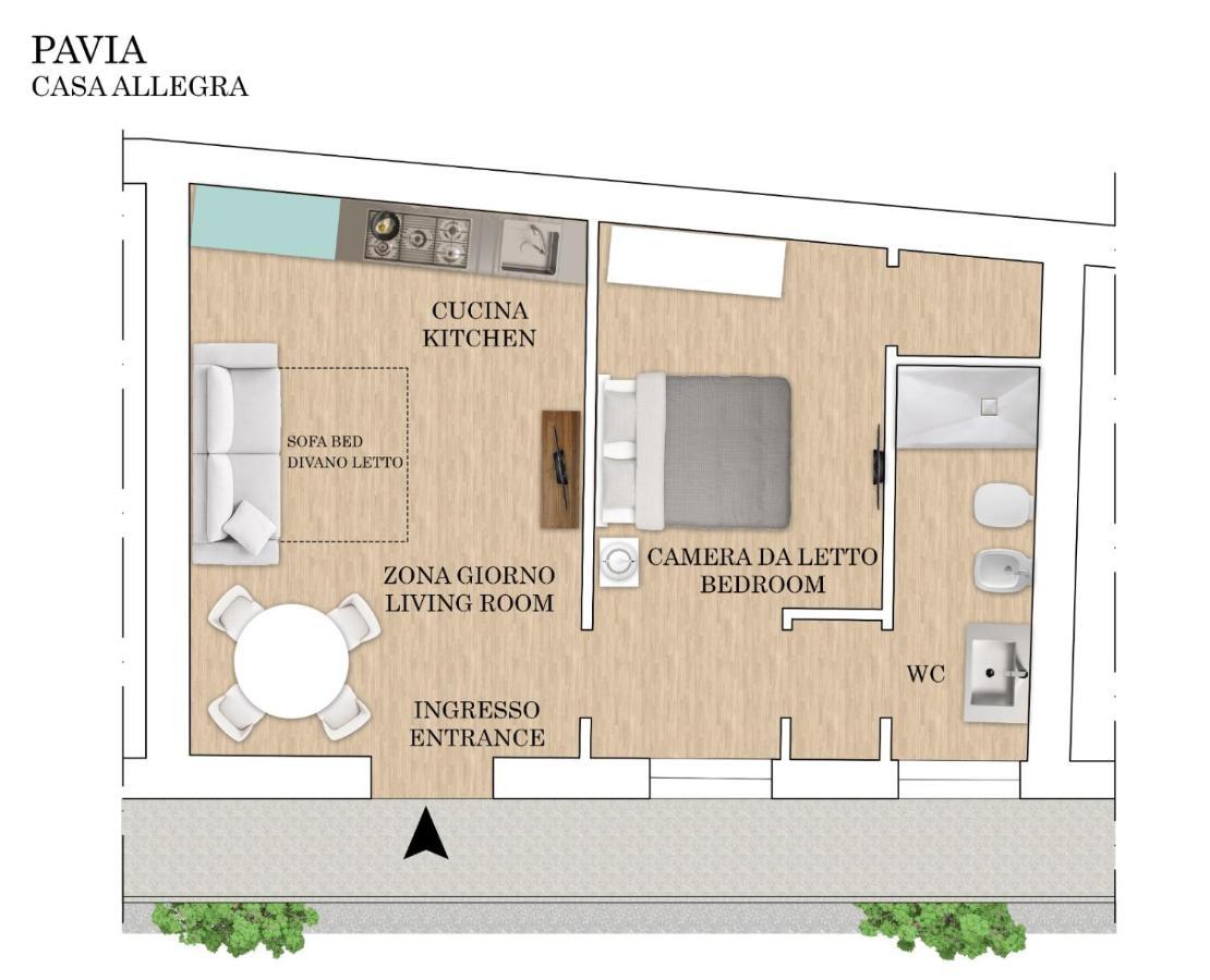 La Corte 48 - Pavia City - By Host4U Εξωτερικό φωτογραφία